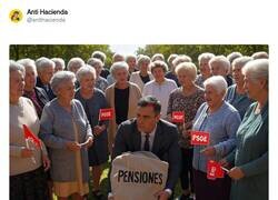 Enlace a El saco de las pensiones, versión IA, por @antihacienda