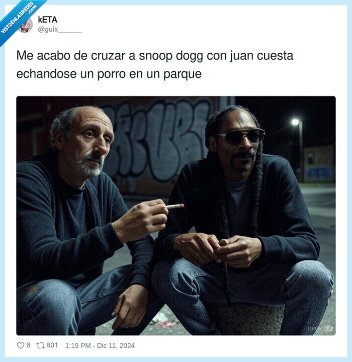 juan cuesta,peta,grok,snoop dog