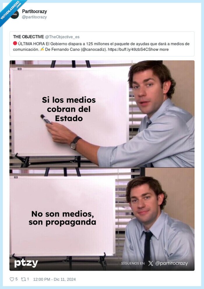 propaganda,medios,cobrar,estado,subvencion