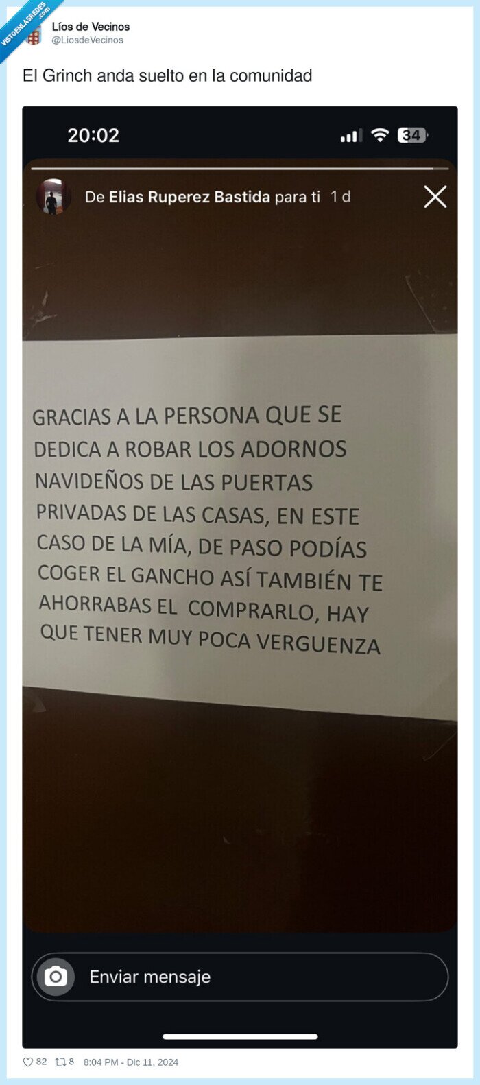 comunidad,grinch,suelto,robar,adornos