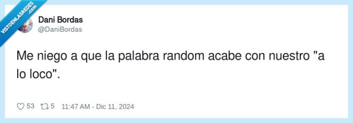 random,a lo loco,palabra
