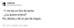 Enlace a Leche entera, por @NOROBESPIERRE