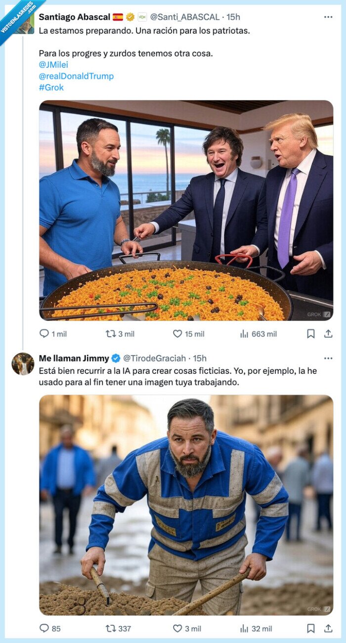 paella,milei,patriotas,donald trump,abascal