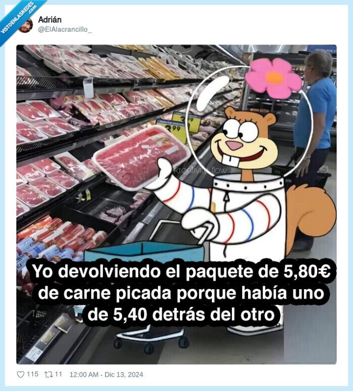 ahorro,carne picada,precio,caro