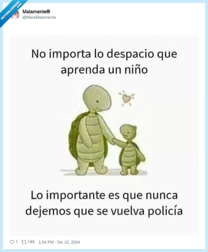 tortuga,policia,importante,despacio,aprender
