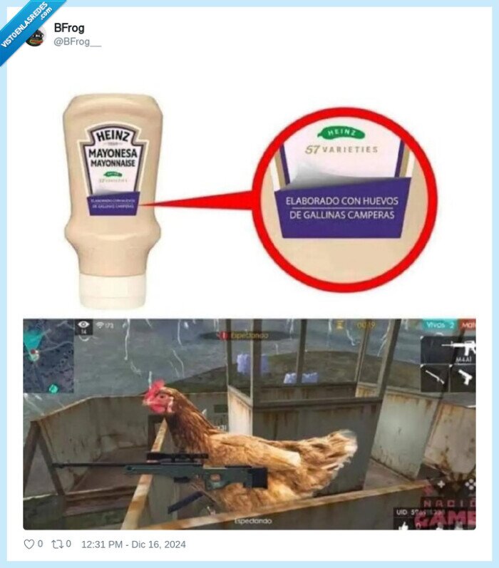 gallinas,camperas,mayonesa