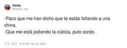 Enlace a Paco no se lo montaba tan bien como creías, por @Hanky_solo