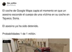 Enlace a Google Maps destapando crímenes, por @comuflauta