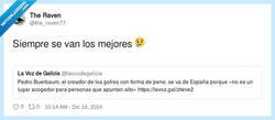 Enlace a Qué gran pérdida, Pedro, ese youtuber que trae al Dandy para que le cuente lo que se gasta en p*tas, por @the_raven77