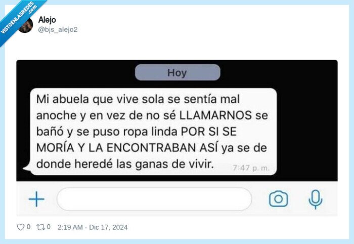 prevenir,abuela,ropa,morirse