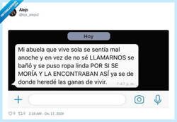 Enlace a Hay que estar preparado, nunca sabes cuándo la muerte llamará a tu puerta, por @bjs_alejo2