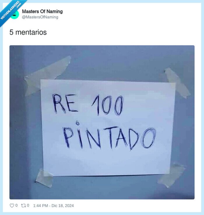 re100,pintado,cartel