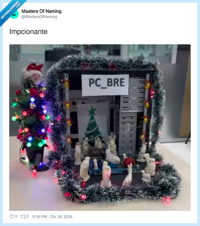impcionante,pesebre,pc