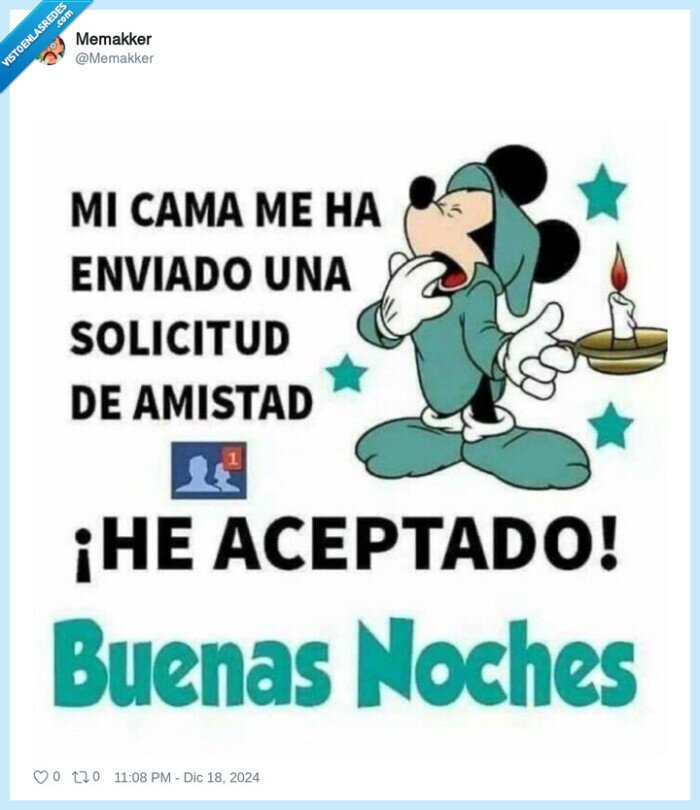 solicitud,buenas noches,dormir