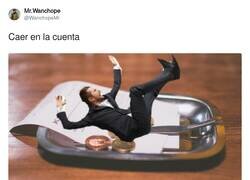 Enlace a Caer en la cuenta, por @WanchopeMr