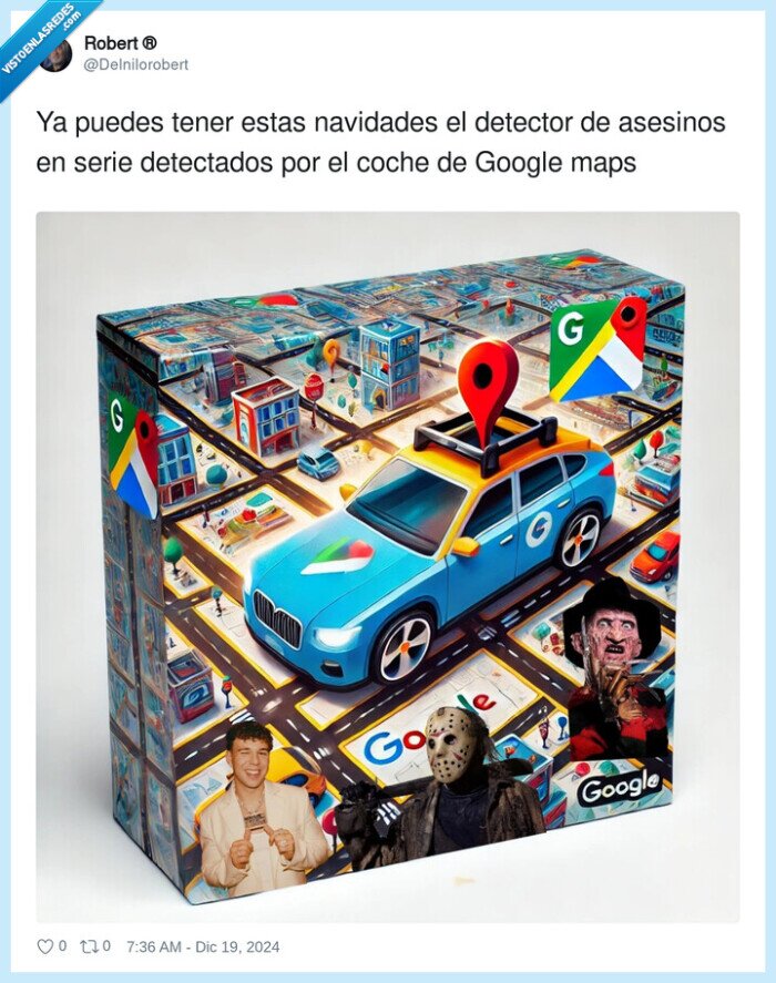 navidades,detector,asesinos,google maps