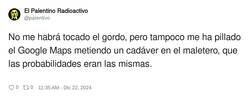 Enlace a Quién no está contento es porque no quiere, por @palentivo