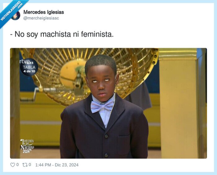 feminista,machista,loteria