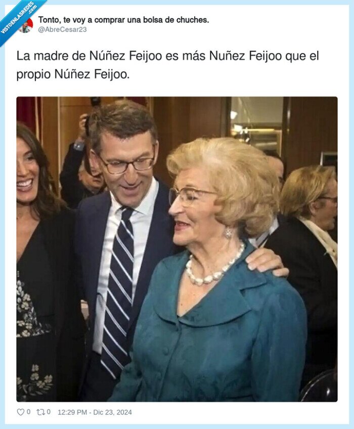 núñez feijoo,propio,madre,parecidos
