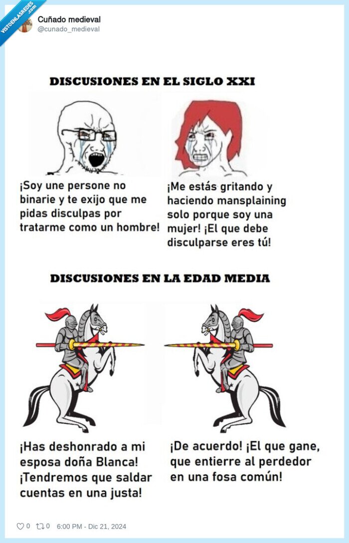 edad media,peleas,discusiones