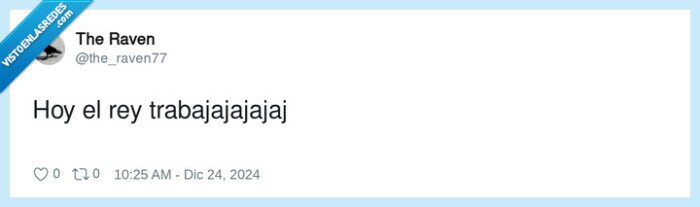 rey,trabajar,navidad,discurso