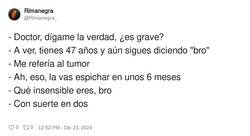 Enlace a Espero que sea menos, por @Rimanegra_