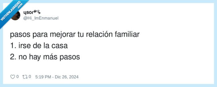 relación,familiar,mejorar,pasos para irse