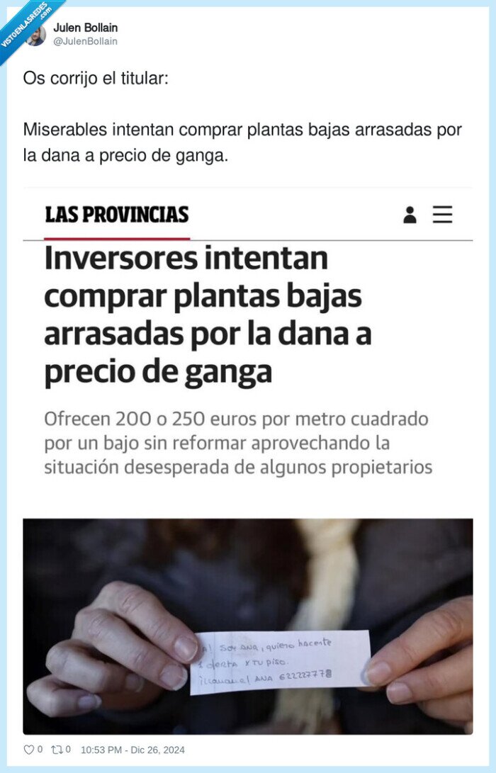 miserables,dana,casas,especular,planta baja,comprar