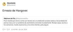 Enlace a Fan del nick Ernesto de Hangover, por @Strambotic