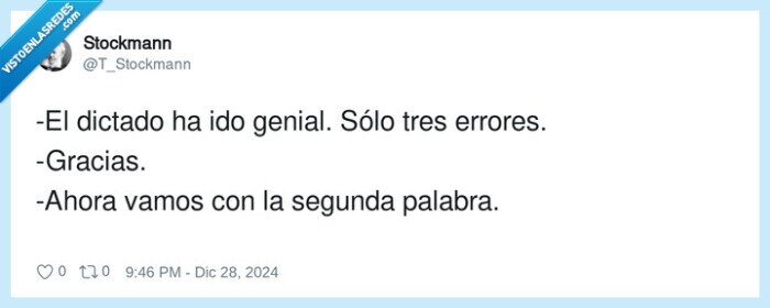 dictado,errores,palabra,genial
