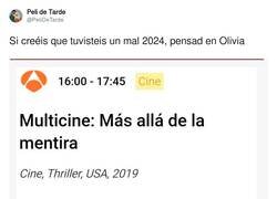 Enlace a Ay pobre Olivia, por @PeliDeTarde