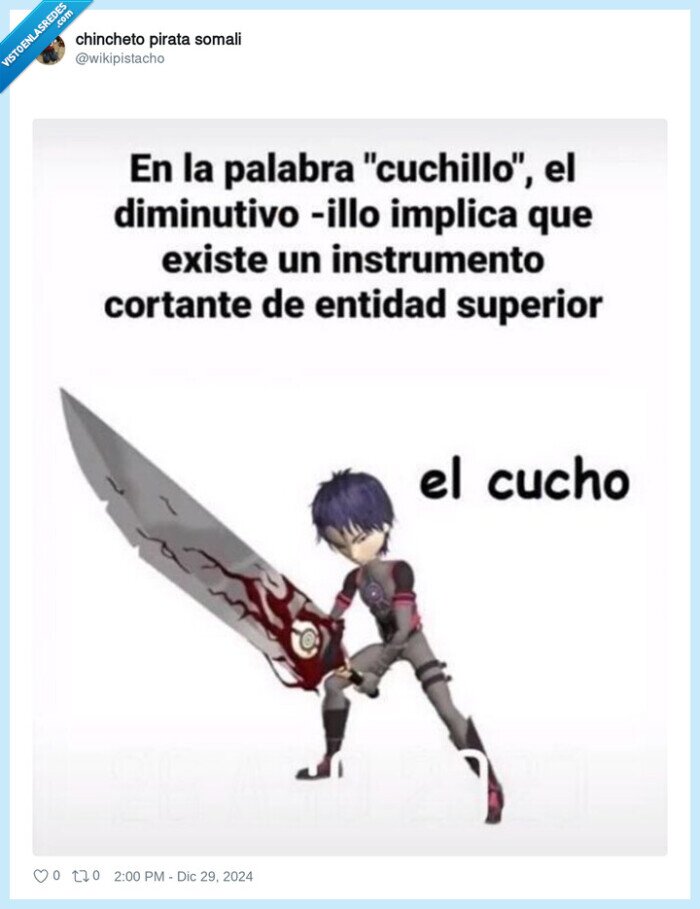 illo,cucho,cuchillo