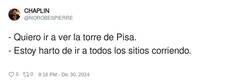 Enlace a Hay que prepararlo bien, luego todo son Pisas, por @NOROBESPIERRE