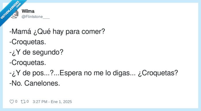 croquetas,canelones,segundo,mamá,comer