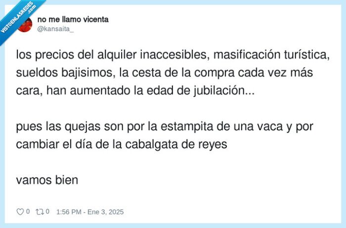 inaccesibles,masificación,jubilación,cabalgata