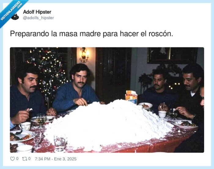 narcos,roscon de reyes,pablo escobar