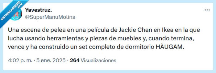 jackie chan,mueble,montar,pelea,escena