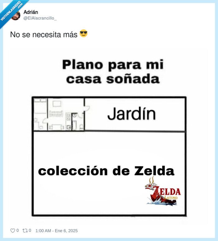 necesitar,casa,jardin,zelda