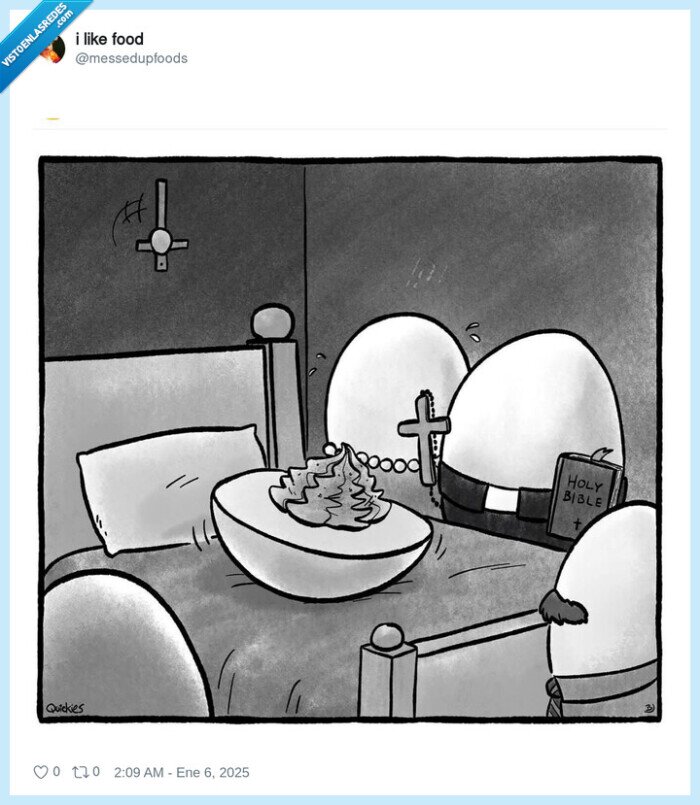 huevo,relleno,exorcista