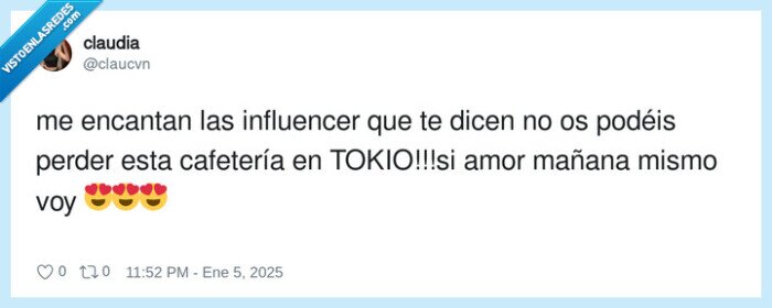 cafetería,influencer,viaje,tokio