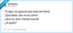 Enlace a Odio a los literales, por @CarlWinslou