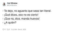 Enlace a Odio a los literales, por @CarlWinslou