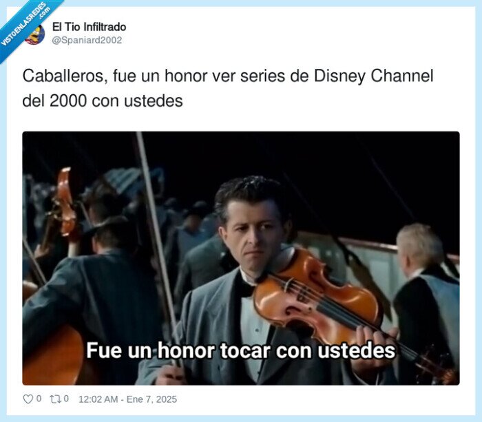 titanic,disney channel,honor