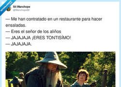 Enlace a El señor de los aliños, por @WanchopeMr