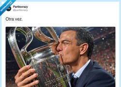 Enlace a Somos la Champions del desempleo, por @partitocrazy