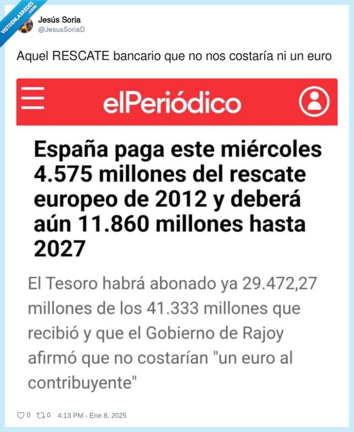 costaría,rescate bancario,euro,pagar