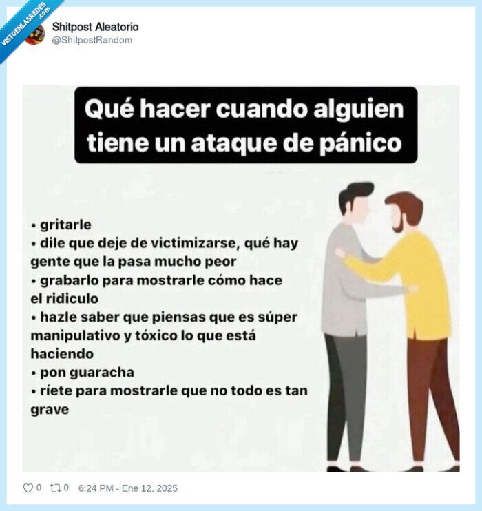 actuación,ataque,pánico