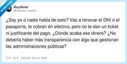 Enlace a Ahí veo un poco de dinero negro