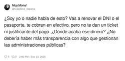Enlace a Ahí veo un poco de dinero negro