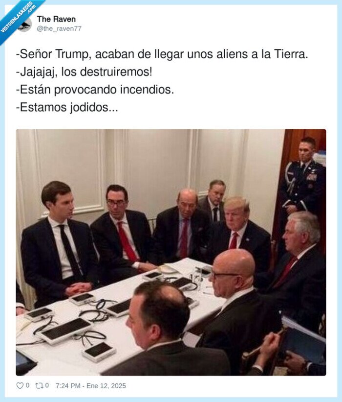 extraterrestres,incendios,usa,eeuu